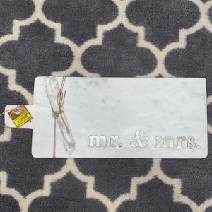 MudPie Marble Cheese Board/Serving Platter